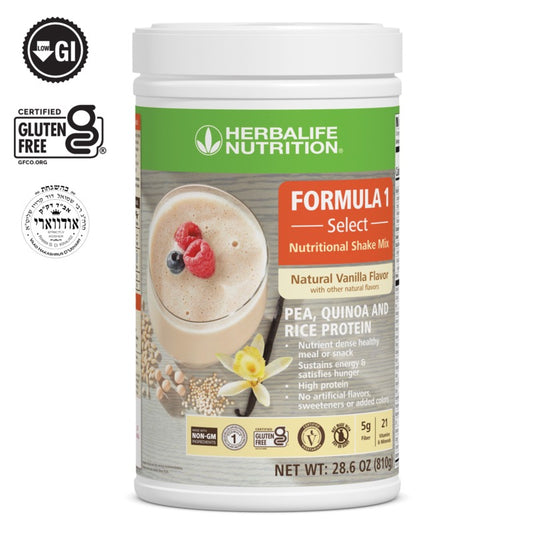 Formula 1 Select plant-based shake mix