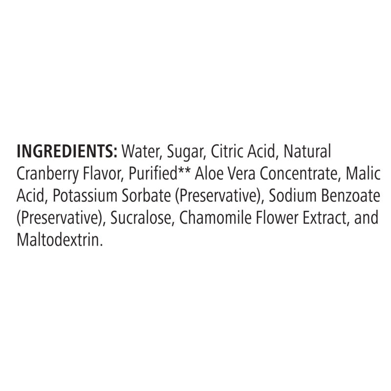 Herbal Aloe Concentrate Single-Serve Packets